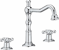 Roca Carmen A5A444BC00 Krom 3 Delikli Lavabo Bataryası