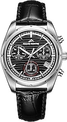 Roche Montre RMG4002-05 Deri Kordon Siyah Erkek Kol Saati
