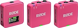 Rode Wireless GO Gen 3 Pembe 2'li Kablosuz Yaka Mikrofonu