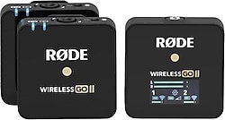 Rode Wireless Go II 2 Kişilik Kablosuz Yaka Mikrofonu