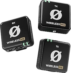 Rode Wireless ME Siyah 2'li Kablosuz Yaka Mikrofonu