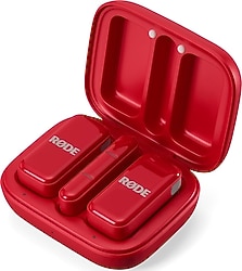 Rode Wireless Micro Kırmızı 2'li USB-C Kablosuz Yaka Mikrofonu