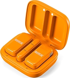 Rode Wireless Micro Turuncu 2'li USB-C Kablosuz Yaka Mikrofonu