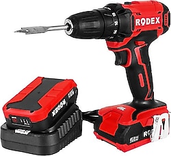Rodex RDX3365 Çift Akülü 2 Ah Matkap