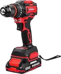Rodex RDX3405 Çift Akülü 2 Ah Darbeli Matkap