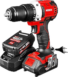 Rodex RPX2320F 20 V Çift Akülü Vidalama Makinesi