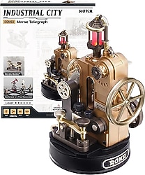 Rokr CGM02 Morse Telegraph Hareketli Ahşap Maket