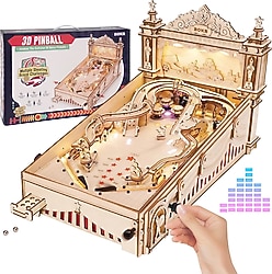 Rokr EG01 Pinpon Makinesi Hareketli Ahşap Maket
