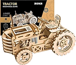 Rokr LK401 Traktör Tractor Hareketli Ahşap Maket
