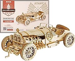 Rokr MC401 Formula1 Arabası Hareketli Ahşap Maket