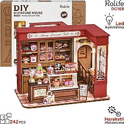 Rolife DG168 Tatlı Dükkanı Minyatür Maket