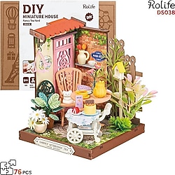 Rolife DS038 Şık Çay Bahçesi Minyatür Maket
