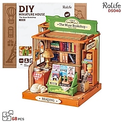 Rolife DS040 Kitabevi Minyatür Maket