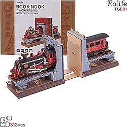 Rolife TGE01 Century Train Kitap Köşesi Minyatür Maket