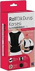 Roll Ayarlanabilir Bedenli Dik Duruş Korsesi