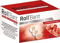 Roll Bant First Aid Yuvarlak 100'lü Yara Bandı