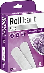 Roll Bant Soft Yumuşak 20'li Yara Bandı