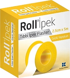 Roll İpek 2.5cm x 5m Tıbbi Flaster