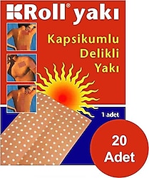 Roll Kapikumlu Delikli Yakı 20 Adet