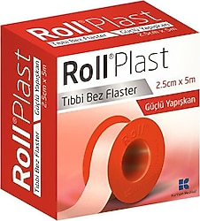 Roll Plast 2.5cm x 5m Bez Flaster