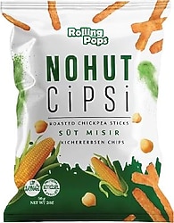 Rolling Pops Süt Mısır Nohut Cipsi 56 gr