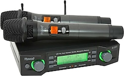 Roof R-203 2'li Kablosuz El Mikrofonu