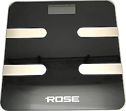Rose RB-201 Siyah Akıllı Dijital Baskül