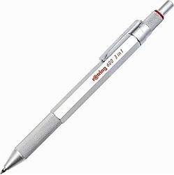 Rotring 600 3 in 1 Multipen Krom Fonksiyonlu Kalem