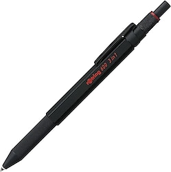 Rotring 600 3 in 1 Multipen Siyah Fonksiyonlu Kalem