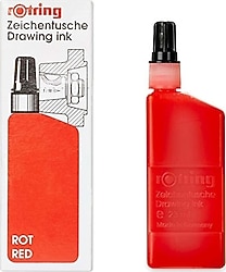 Rotring Rapido 23 ml Kırmızı Mürekkep