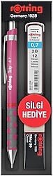 Rotring Tikky Ahududu Pembe 0.7 mm Versatil Okul Seti