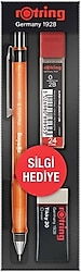 Rotring Visuclick Turuncu 0.7 mm Versatil Kalem Okul Seti