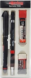 Rotring Visumax Roller + 0.7 mm Versatil Kalem 4'lü Ofis Seti