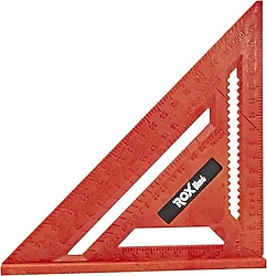 Rox Wood 0022 175 mm Abs Plastik Üçgen Marangoz Gönyesi