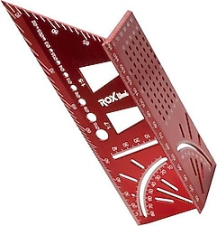 Rox Wood 0092 150 mm Alüminyum 3D Açılı Marangoz Gönyesi