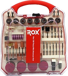 Rox 153ROX0075 189 Parça Mini Gravür Aksesuar Seti