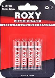 Roxy 48'li Alkalin AAA İnce Kalem Pil