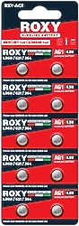 Roxy AG1 LR60/621/364 1.5V 10'lu Alkaline Düğme Pil