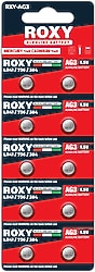 Roxy AG3 LR41 1.5V 10'lu Alkalin Düğme Pil