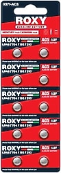 Roxy AG5 LR754/393 1.5V 10'lu Alkalin Düğme Pil