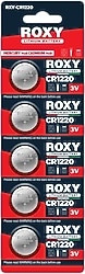 Roxy CR1220 3V 5'li Lityum Düğme Pil