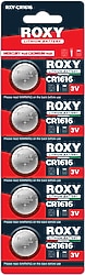 Roxy CR1616 3V 5'li Lityum Düğme Pil