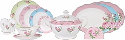 Royal Victoria Gl14-316A 62 Parça 12 Kişilik Yemek Takımı