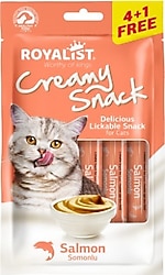 Royalist Creamy Snack 5x15 gr Somonlu Kedi Ödül Maması