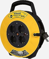 Rtrmax REM3010 10 m Makaralı Uzatma Kablosu