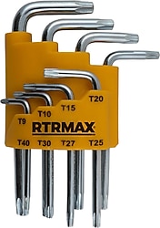 Rtrmax RH03853 8 Parça Torx Allen Anahtar Takımı