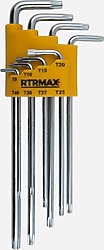 Rtrmax RH03854 8'li Set Uzun Torx Alyan Anahtar Seti