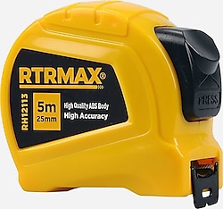 Rtrmax RH12113 5 m Şerit Metre