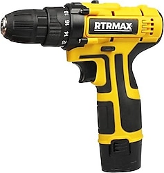 Rtrmax RTM332 12V Çift Akülü 1.3 Ah Darbesiz Matkap
