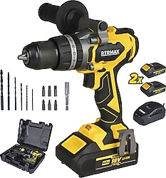 Rtrmax RTR3010 Çift Akülü 4 Ah Plus Akü Darbeli Matkap